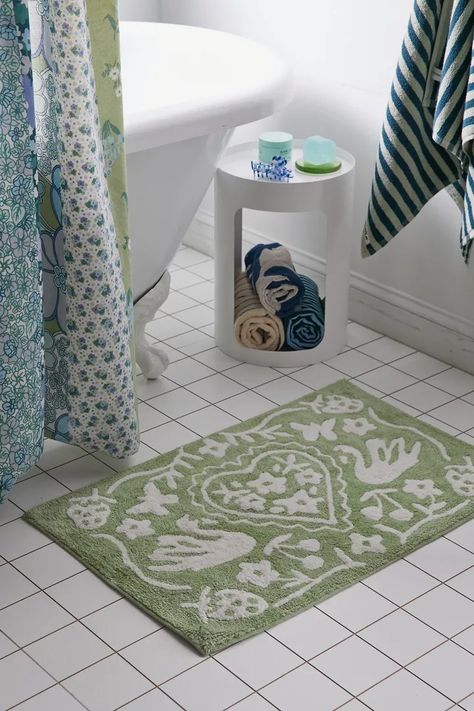 Mariya Bath Mat | Urban Outfitters Bathmat Ideas, Bathmat Ideas Bathroom, Cute Bath Mats, Ideas Bathroom, Spring 2024, Senior Year, Bath Mat, Urban Outfitters, Sign Up