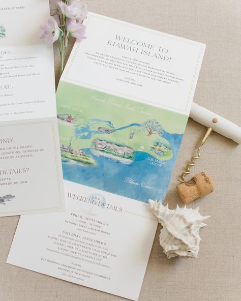 Caroline and Sam’s tri-fold detail card was the ultimate guide to their Kiawah Island wedding! 📜🌴 With everything from weekend itineraries and a gorgeous watercolor map to local tips and a sweet note from the couple, their guests were all set for an unforgettable celebration.📍💌 ⠀⠀⠀⠀⠀⠀⠀⠀⠀ Photography: @wyethaugustine ⠀⠀⠀⠀⠀⠀⠀⠀⠀ #OlivePaper #WeddingStationery #CharlotteStationery #CLTWeddings #QueenCityBride #WeddingPaper #StationeryDesigns #CharlotteBrides #WeddingDetails #CharlotteWeddings #Cu... Kiawah Island Wedding, Watercolor Wedding Map, Celebration Photography, Kiawah Island, Wedding Map, Watercolor Map, Wildflower Seeds, Island Wedding, Island Weddings