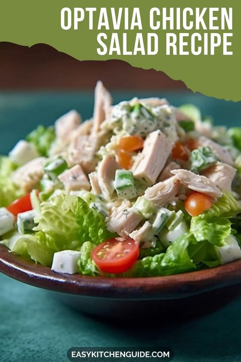 Diet Similar To Optavia, Optavia Grilled Chicken Salad, Optavia Chicken Salad Recipe, Optavia Rotisserie Chicken Recipes, Optavia Canned Chicken Recipes, Lean And Green Chicken Salad, Optavia Salad Recipes, Optavia Chicken Salad, Optavia Chicken Recipes