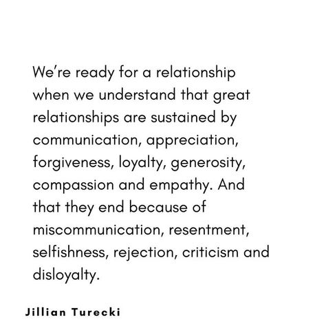 Jillian Turecki on Instagram: "We’re ready for a relationship when we understand that even though we deserve support and compassion for the struggles we have, it is not someone else’s responsibility to heal us. It is ours." You Inspire Me Quotes, Jillian Turecki, Ready For A Relationship, Black Love Quotes, Relationship Struggles, Practicing Self Love, Healthy Communication, Relationship Lessons, Love Advice