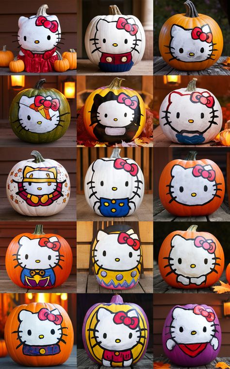 Fall Furniture , Autumn Cozy Fall ,Decor Easy Fall ,
Decor Neutral Fall ,Decor Fall ,Decor Inspiration ,Fall Decor Ideas Characters To Paint On Pumpkins, Kitty Pumpkin Painting, Hello Kitty Pumpkin Painting, Painting Ideas For Halloween, Pumpkin Designs Painted, Pumpkin Decorating Kits, Kitty Pumpkin, Hello Kitty Pumpkin, Fall Furniture