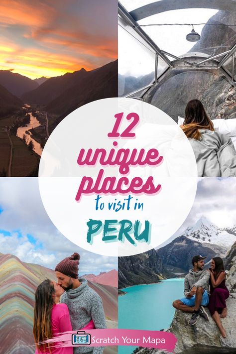 Peru is full of the most beautiful landscapes. With its great variety, there is always something to explore. Here are 12 unique places to visit in Peru. #PeruTravel #UniqueDestinations | Peru Travel Tips | Things To Do In Peru | Travel To Peru | Peru Vacation Peru In April, Peru Aesthetic, Travel To Peru, Backpacking Peru, Things To Experience, Peru Trip, Peru Vacation, Peru Culture, Hiking Peru