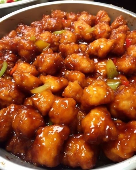 I made this recipe for first time, and my guests couldn't wait to get seconds Baked Sweet And Sour Chicken, Sweet And Sour Chicken, Sweet Sour Chicken, Chinese Cooking Recipes, Tandoori Masala, Sweet N Sour Chicken, Easy Chinese Recipes, Ree Drummond, Boneless Skinless Chicken