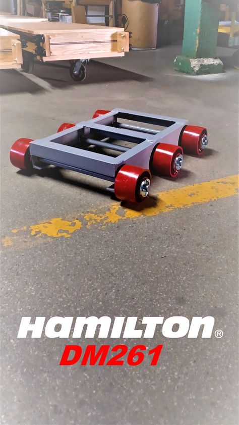 #dolly #dollies #materialhandlingequipment #carts #trailers #materialhandling #hamilton Hand Truck Dolly Ideas, Truck Cab Dolly, Drill Powered Go Cart, Heavy Duty Mechanic, Factory Cart, Steam Bending Wood, How To Bend Wood, Structural Steel, Material Handling Equipment