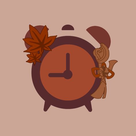 Genshin Kazuha, Ipad Customization, Autumn Icons, Fall Icons, Icon Pictures, Phone Things, Icon Ideas, Clock Icon, Phone Icons