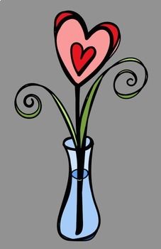 Valentine Clip Art - Hearts In Hands by Whimsy Workshop Teaching Vday Doodles, Valentines Day Art Painting, Valentine Doodles, Valentines Drawings, Hands Images, Valentine Clip Art, Valentine Drawing, Valentine Doodle, Whimsy Art