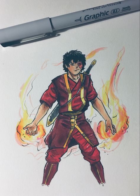 Zuko Art, Zuko Fanart, Atla Art, Art Trade, Pencil Art, Colored Pencils, Avatar, Pencil, Fan Art