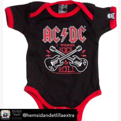 Ac Dc Rock, Punk Baby, Baby Rock, Body Rock, Baby Bats, Baby Rocker, Rock Baby, Baby Vest, Baby Outfit