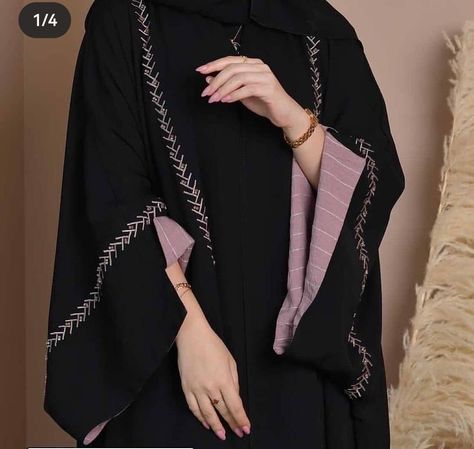 Simple Abaya Black, Abaya Designs Latest Dubai, Burkha Designs, Burqa Designs, Black Abaya Designs, Abaya Designs Latest, Abaya Fashion Dubai, Abaya Outfit, Black Hijab