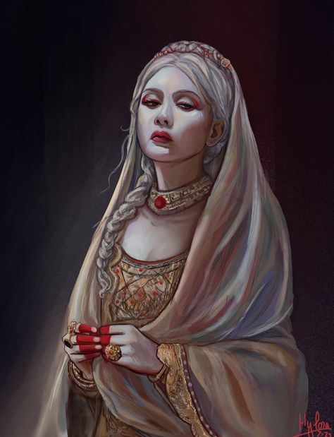 Hylora (@Hyloraart) on X Daenerys Targaryen Art, White Worms, Game Of Thrones Artwork, Fire And Blood, Targaryen Art, Asoiaf Art, Drawing Examples, Blood Art, Game Of Thrones Art