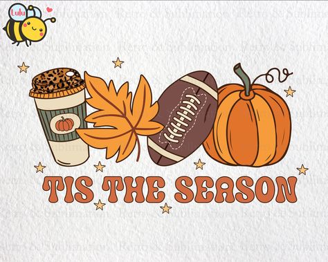 Sublimation Designs Fall, Thanksgiving Widgets, Fall Graphic Design, Happy Bible Quotes, Tis The Season Football, Thanksgiving Drawings, Thanksgiving Coffee, Thanksgiving Football, Fall Clipart