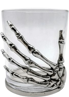 Metal Skeleton Hand Stemless | Total Wine & More Metal Skeleton Hand, Clue Party, Metal Skeleton, Total Wine, Skeleton Hand, Skeleton Hands, Clue, Wine Glasses, Skeleton