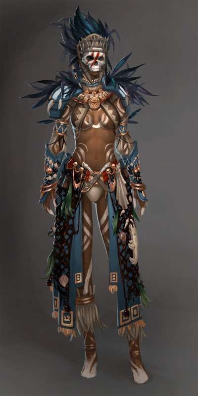 Big ol' D&D inspiration dump (D&Dump) - Imgur Fantasy Moodboard, Drawn Outfits, Dnd Npc, Black Warrior, Illustration Fantasy, Aztec Warrior, Mayan Culture, Guild Wars 2, Aztec Art