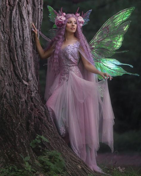 Iridescent Fairy Wings, Iridescent Fairy, Fairy Gown, Fairy Photography, Fairytale Photoshoot, Wings Fairy, Fairy Photoshoot, Magical Beings, Fairytale Party