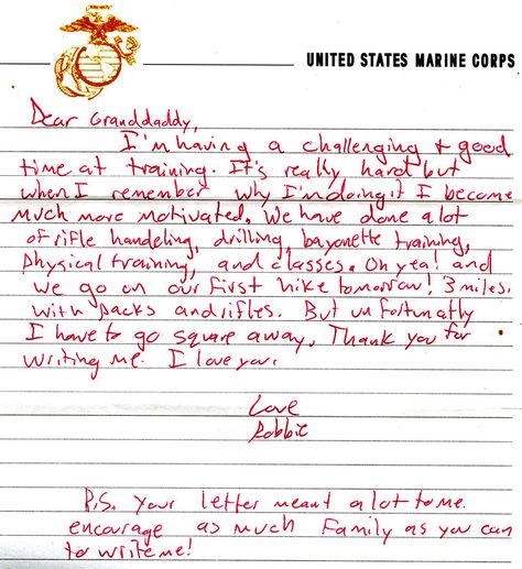 What to Write to Marine in Boot Camp: Dos and Don’t of Letters to Recruits Basic Training Letters, Letter Template For Kids, Marine Corps Bootcamp, Marines Boot Camp, Camp Letters, Parris Island, Marine Wife, Letters To Boyfriend, Basic Training