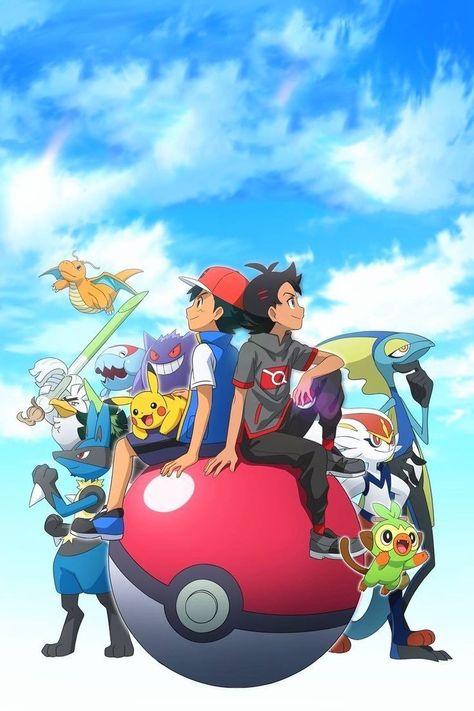 Ash And Goh Pokemon Wallpaper, Pikachu Ash Wallpaper, Pokemon Ash And Pikachu Wallpaper, Pokemon Journeys Wallpaper, Ash Pokemon Wallpaper, Ash Pokemon Drawing, Ash And Pokemon, Pokemon 4k Wallpaper, Pokemon Goh