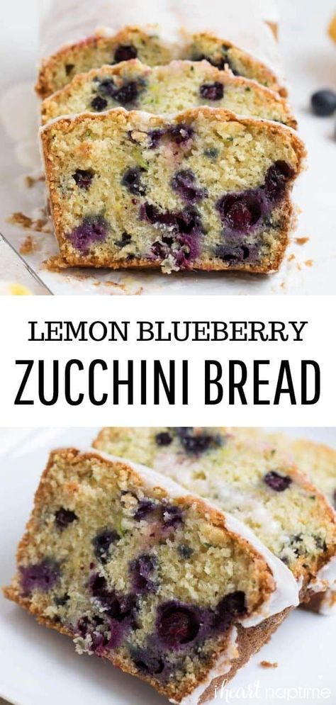 Lemon Blueberry Zucchini Bread, Blueberry Zucchini Bread, Blueberry Zucchini, Lemon Zucchini Bread, Zucchini Recipes Dessert, Muffins Blueberry, Best Zucchini Bread, Muffins Easy, Muffins Vegan