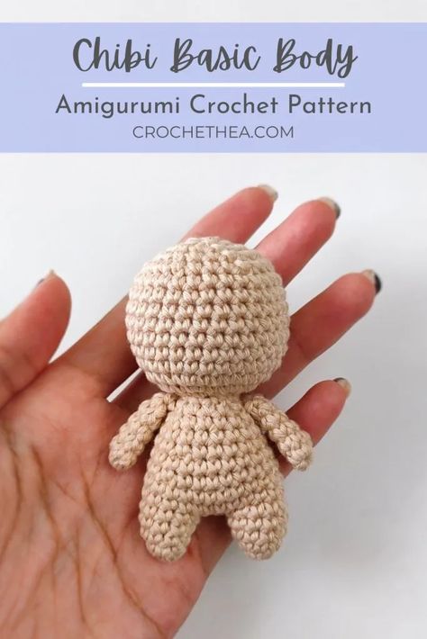 Body Crochet Pattern, Crochet Keychains, Doll Patterns Free, Crochet Doll Tutorial, Crochet Dolls Free Patterns, Crochet Keychain Pattern, Pola Amigurumi, Crochet Design Pattern, Sopot