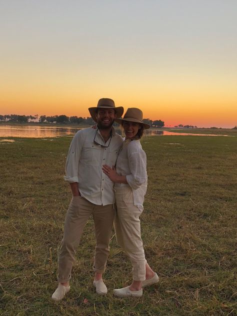 Safari Fits, Safari Outfit Women, Safari Aesthetic, Safari Honeymoon, Africa Safari Clothes, South Africa Honeymoon, Safari Clothes, Stylish Boy Clothes, Okavango Delta Botswana