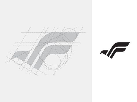 Bird Branding Design, Aviation Branding, Fly Logo Design, Light Logo Design, Eagle Logo Design, Knife Logo, Cv Inspiration, Wing Logo, Flight School