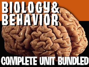 Psychology: Biology & Behavior Entire Unit Bundled includes Biology and Behavior Powerpoints with presenter notes, worksheets, warmups, activity, review crossword, short videos with questions, assessment and daily lesson plans. This bundle has everything you need to teach all about the unit of psychology. Psychological Hacks, Yeast Infection Symptoms, Daily Lesson Plan, History Channel, Human Brain, Psychology Facts, Brain Health, Neuroscience, Sin Gluten