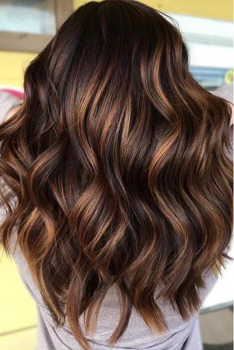 Hair Color Ideas That’ll Make This Summer Feel Totally Fresh for Blondes, Brunettes, and Redheads: Caramel Mocha Redhead Hair Color, Brunette Balayage, Caramel Highlights, Brown Hair Balayage, Fresh Hair, Short Hair Balayage, Trendy Hair Color, Hair Color Highlights, Balayage Brunette