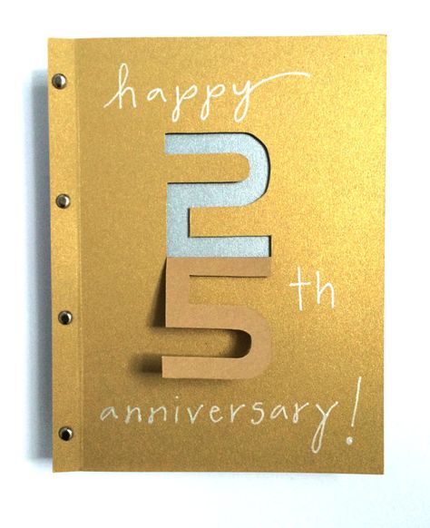 Parents Anniversary Card Diy, 25 Anniversary Card Ideas, Happy Anniversary Card Ideas For Parents, 25th Birthday Cards Handmade, 25th Anniversary Card Ideas, 25th Birthday Card Ideas, 25th Anniversary Ideas For Parents, 25th Anniversary Cards Handmade, Anniversary Card Ideas For Parents