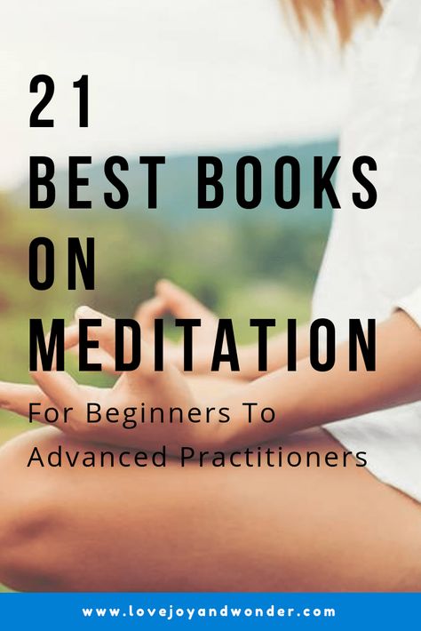 Books On Meditation, Books For Beginners, Reiki Training, Meditation Books, Learn Reiki, Transcendental Meditation, Yoga Books, Best Meditation, Mindfulness Exercises