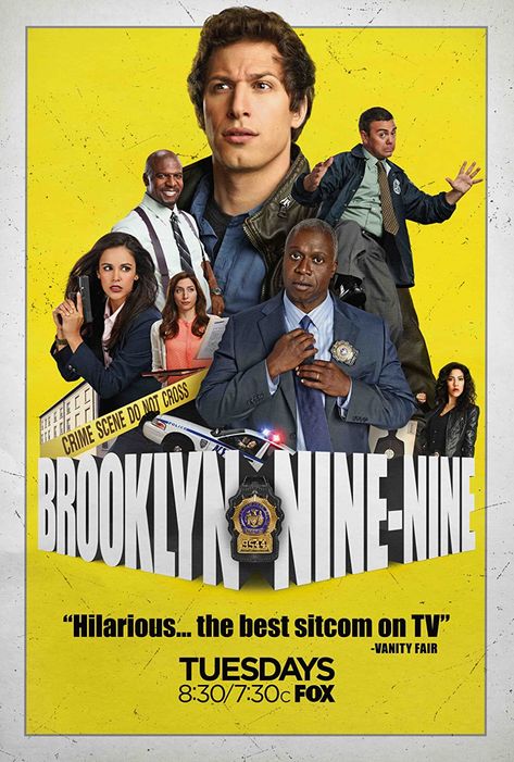 Brooklyn Nine Nine Poster, Chelsea Peretti, Andre Braugher, Nine Movie, Brooklyn 9 9, Stephanie Beatriz, Terry Crews, Andy Samberg, Brooklyn 99