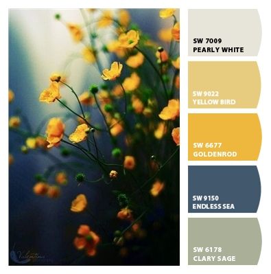 Yellow Coordinating Colors, Beige And Yellow Color Palette, Gold Yellow Color Palette, Yellow Siding House Color Schemes, Yellow Room Color Scheme, Colors That Go With Yellow Walls, Yellow Paint Palette, Colors That Compliment Mustard Yellow, Yellow Paint Combinations