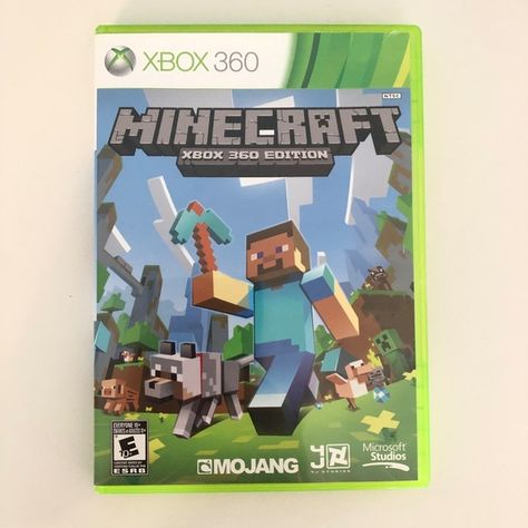 Minecraft Xbox 360 Game Minecraft Box, Minecraft Xbox 360, Ideas House Design, Minecraft House Ideas, Minecraft Video Games, X Box, Xbox 360 Games, Minecraft House, Game Info