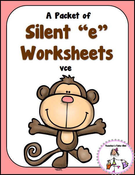 Silent E Worksheets, Vce Words, Cvce Worksheets, Silent E Words, Phonics Reading Passages, Word Work Stations, Cvc Words Worksheets, Preschool Prep, Silent E