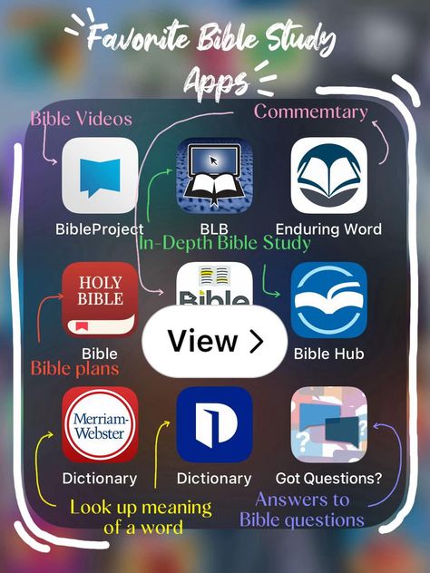 Lemon8 · Favorite Bible Study Apps · @She Seeks Jesus Apps For Bible Study, Best Bible Apps, Bible Study Apps, Bible Study Materials, Webster Dictionary, Bible Questions, Bible Video, Study Apps, Iphone Homescreen