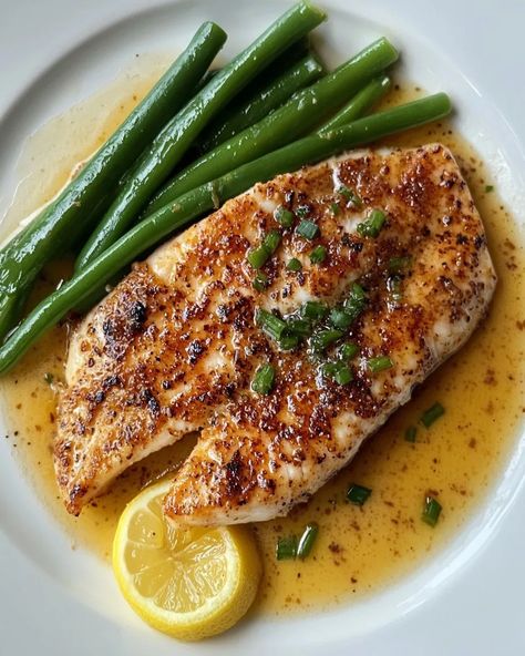 Pan Fried Tilapia with Lemon Butter Sauce Recipe Tilapia Sauce Recipes, Pan Fried Tilapia Easy, Mediterranean Tilapia Recipes, Tilapia Recipes Pan Fried, Tilapia Sauce, Mediterranean Tilapia, Fried Tilapia Recipes, Pappadeaux Recipe, Pan Fried Tilapia