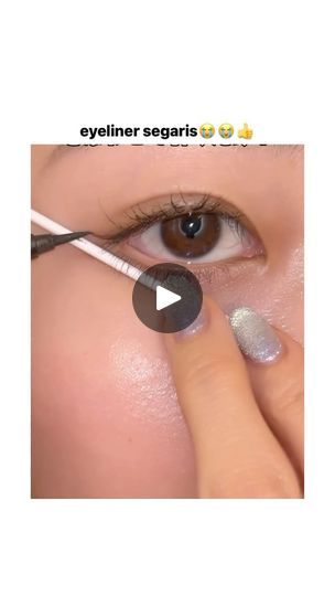 Simple Eyeliner, 1k Views, Makeup Inspiration, Eyeliner, Makeup, Beauty, Make Up