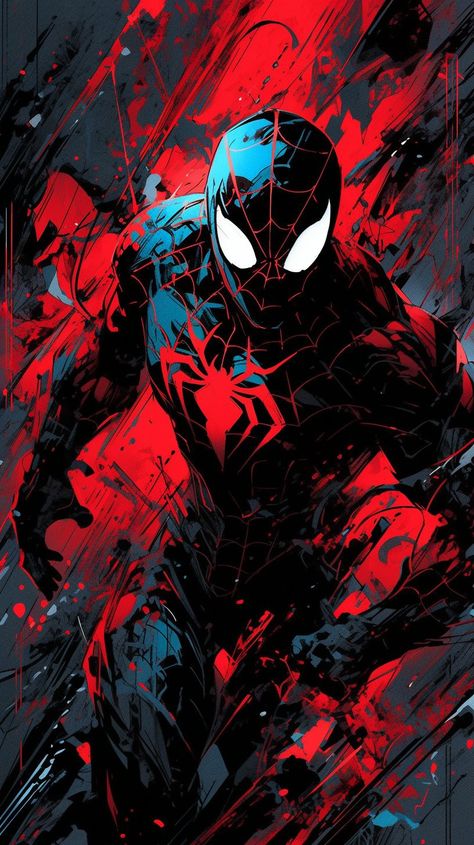 Wallpaper Gamer, Toon Characters, Marvel Phone Wallpaper, Spiderman Comic Art, All Spiderman, Image Spiderman, Spiderman Drawing, Marvel Superheroes Art, Spiderman Artwork