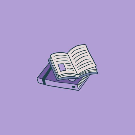 Notion Icons Purple, Purple Books Aesthetic Wallpaper, Purple Books Icon, Reading Aesthetic Purple, Books Purple Aesthetic, Purple Book Wallpaper, Widget Ideas Purple, Purple Book Icon, Lavender Icon Aesthetic