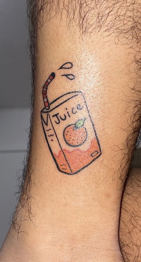 Juicebox Tattoo, Juice Box Tattoo, Box Tattoo, Juice Tattoo, Mf Doom, Tattoos Ideas, Aesthetic Photography, Tattoo Art, Small Tattoos