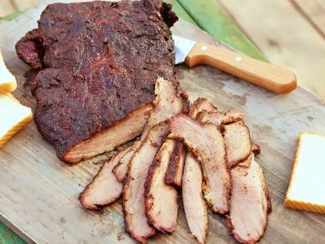 Oven Roasted Beef Brisket Recipe, Smoked Brisket Flat Recipe, Smoked Beef Brisket Recipes, Oven Roast Beef, Grilled Brisket, Beef Brisket Recipe, Masterbuilt Smoker, Brisket Flat, Electric Smoker Recipes