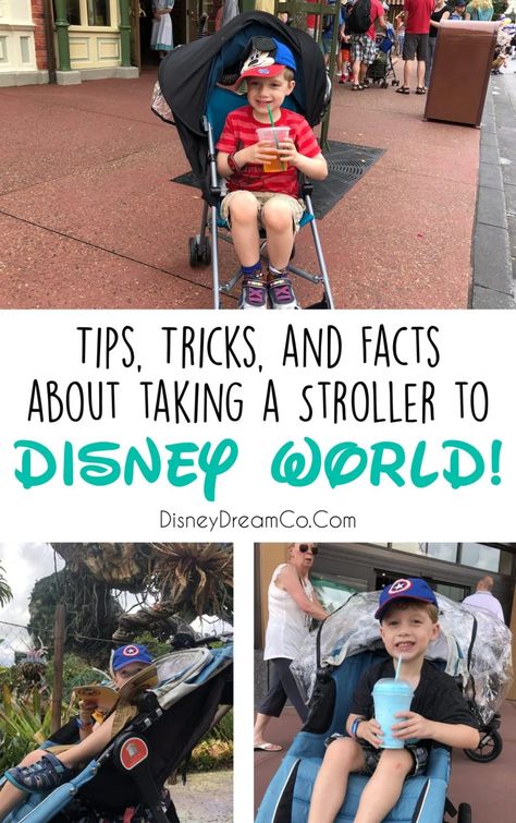 Strollers at Disney World- Tips and Facts - Disney Dream Co Stroller Hacks, Disney Stroller, Disney World With Toddlers, Strollers At Disney World, Best Stroller, Disney World Tips, Disney World Secrets, Disney World Planning Guide, Disney World Vacation Planning