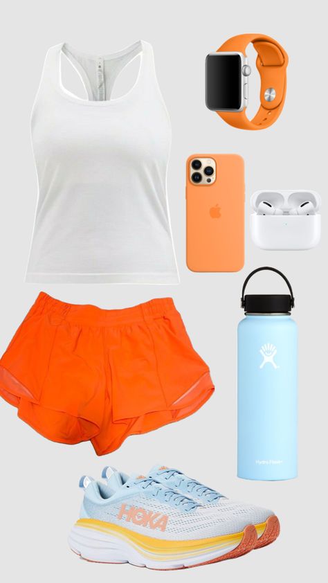 running fit || #outfitinspo #preppyrunningfit #preppyfitinspo Lululemon Outfit Running, Lulu Running Outfit, Preppy Outfits Athletic, Preppy Running Outfit, Running Clothes Aesthetic, Cute Running Fits, Running Outfit Aesthetic, Cute Running Outfits, Summer Running Outfit