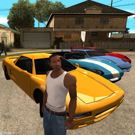 Gta Cj, Gta Sandreas, Gta Logic, Grand Theft Auto Artwork, Carl Johnson, Thug Quotes, Grove Street, Photo Funny, Gta Sa