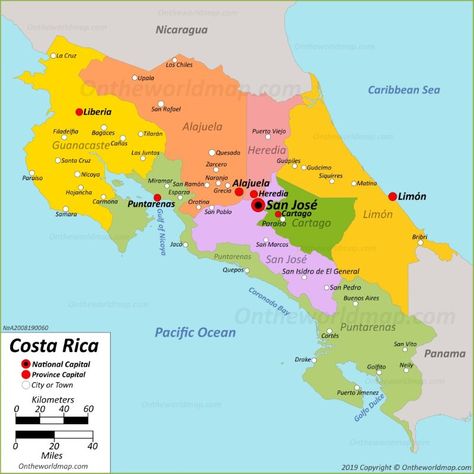 Map of Costa Rica Map Aesthetic, Costa Rica Map, Map Of World, Aesthetic Tapestry, Maps Aesthetic, Costa Rica Hotel, World Atlas, North America Map, Satellite Maps