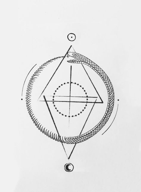 Meaning Symbols, Flesh And Bone, Alchemy Tattoo, Balance Tattoo, Ouroboros Tattoo, Inspiration Tattoos, Alchemy Symbols, Symbol Tattoos, Diy Tattoo