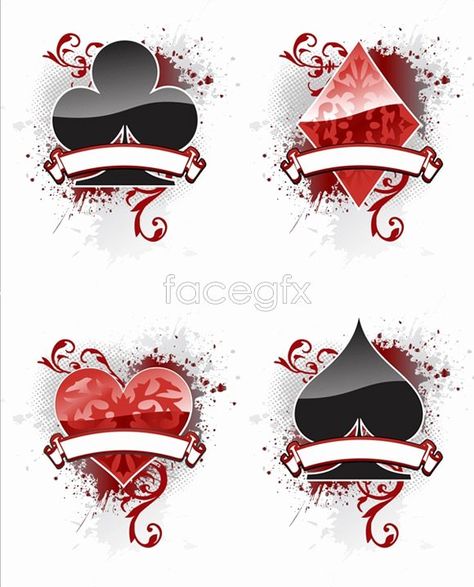 Playing Card Design Template Unique 13 Vector Playing Card Template Free Vector Spade Tattoo, Vegas Tattoo, Card Tattoo Designs, Playing Card Box, Playing Cards Art, Playing Cards Design, 카드 디자인, Card Tattoo, Art Carte