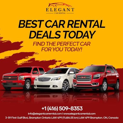 Brampton Canada, Car Banner, Car Advertising Design, Luxury Car Rental, Car Tour, Clinic Design, Car Rentals, Website Design Layout, Luxury Card