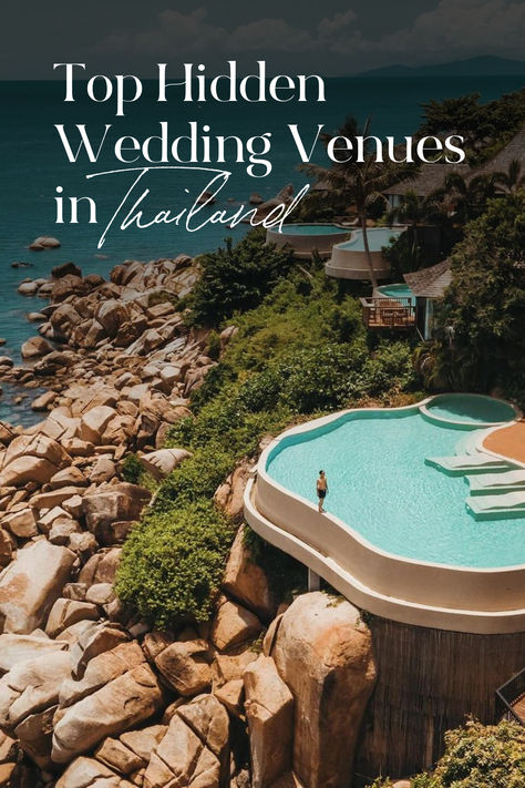 top hidden destination wedding venues thailand Thailand Wedding Venues, Koh Samui Wedding, Wedding Event Space, Hotel Thailand, Open Air Wedding, Phang Nga Bay, Restaurant Consulting, Private Island Resort, Thailand Wedding