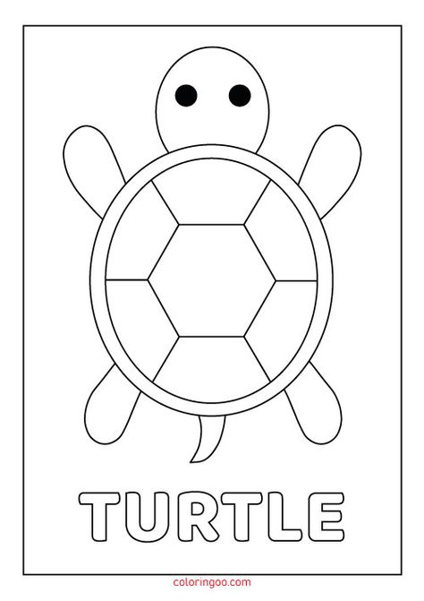 Turtle Free Printable Coloring & Drawing Pages For Kids...  #turtle #coloringpages #drawingpages #printable #pdf #download #nature #animals Coloring Pages For Toddlers Printables, Turtle Printable, Turtle Activities, Turtle Coloring, Toddler Printables, Kids Printable Coloring Pages, Ocean Coloring Pages, Turtle Coloring Pages, Turtle Crafts