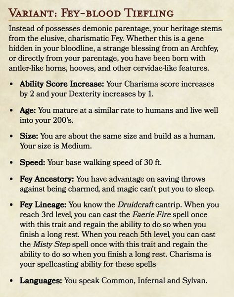 Fey Aesthetic Dnd, Tiefling Subraces, Homebrew Races 5e, Fey Aesthetic, Dnd Character Ideas, Tiefling Aesthetic, Homebrew Races, Dnd Aesthetic, 5e Races