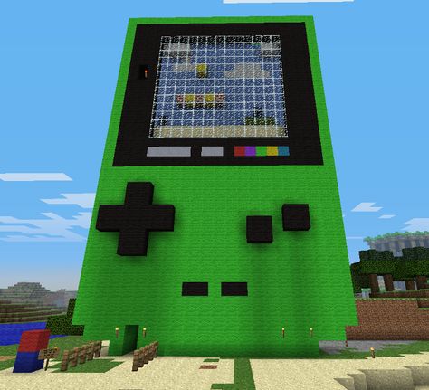 mine craft creations | Posted on March 23, 2011 Houses Minecraft Ideas, Minecraft Mario, Houses Minecraft, Cool Minecraft Creations, Gameboy Color, Cardboard Box Crafts, Cool Minecraft Houses, Minecraft Games, Amazing Minecraft